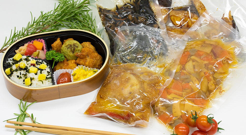 惣菜デリ等のパック食品